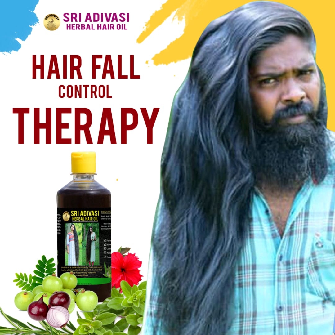 Sri Adivasi Herbal Hair Oil